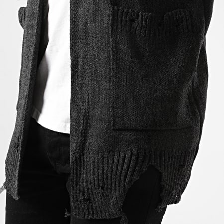 Ikao - Gilet A Capuche LL185 Gris Anthracite