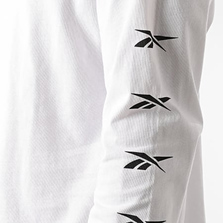 Reebok - Tee Shirt Manches Longues FU3106 Blanc