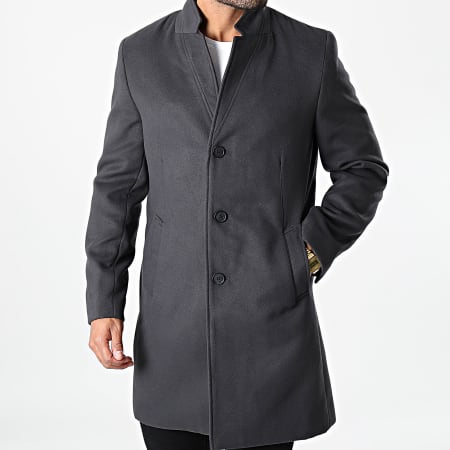manteau gris homme celio