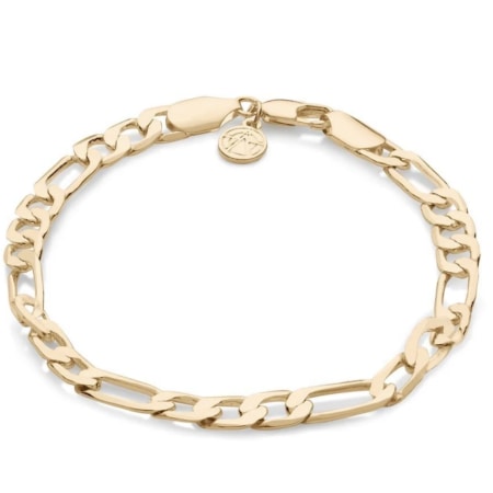 Chained And Able - Bracelet Royal Figaro OE025 Doré