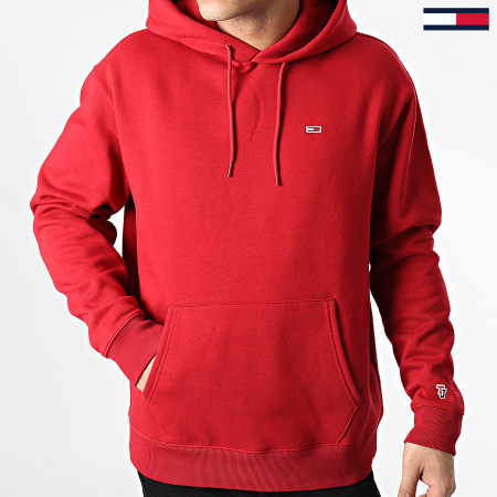 Tommy Jeans - Sweat Capuche Tommy Classics 8723 Rouge