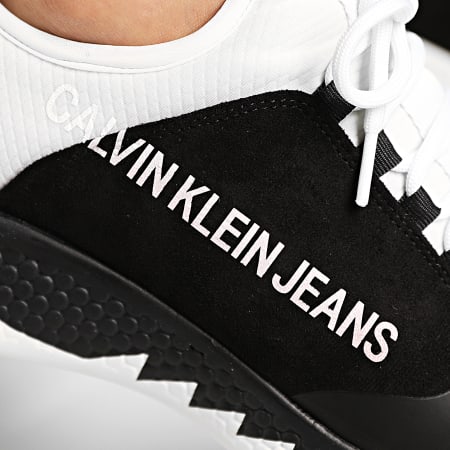 Calvin Klein - Baskets Angus Low Top Lace Up B4S0137 Black White