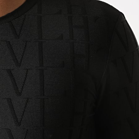 Frilivin - Tee Shirt Manches Longues Oversize U2139 Noir