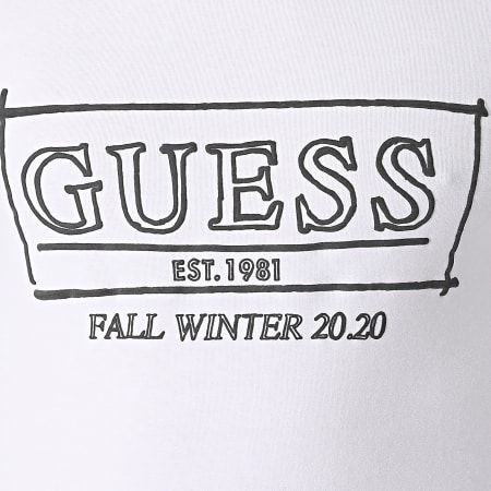 Guess - Tee Shirt M0BI98-J1300 Blanc