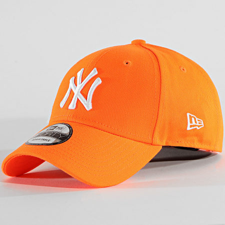 New Era - Casquette 9Forty Neon 12109560 New York Yankees Orange Fluo