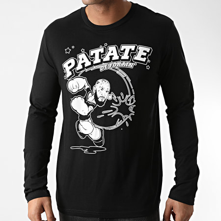 Seth Gueko - Camiseta de manga larga Patata negra de feria