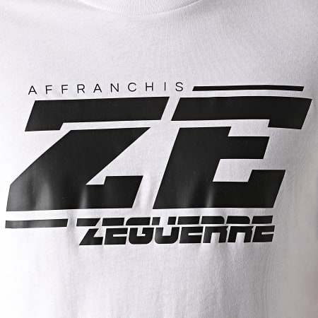 Zeguerre - Tee Shirt ZE Blanc