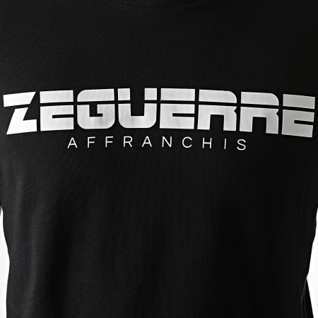 Zeguerre - Camiseta Zeguerre Negro Blanco