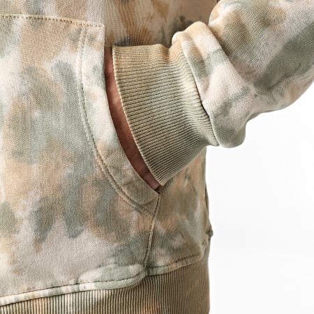 Frankie Shop Tan And White Tie Dye Sweatshirt Frankie's Bikinis - Main Image