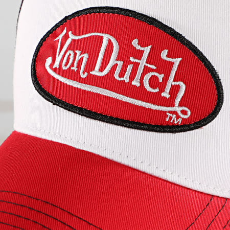 Von Dutch - Gorra Cas 1 Trucker rojo blanco