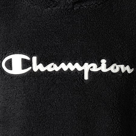 Champion - Sweat Capuche Fourrure 214973 Noir