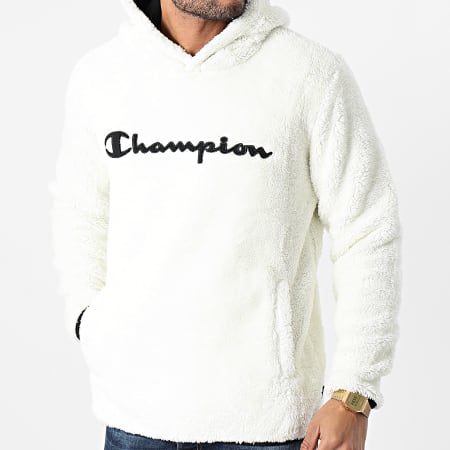 Sweat à capuche Blanc Homme Champion 216470 CHAMPION