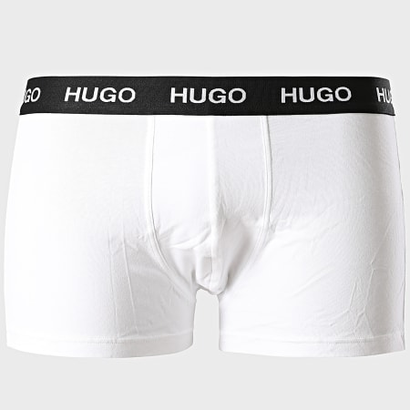 HUGO - Lot De 3 Boxers 50435463 Blanc