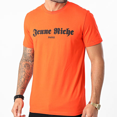 Jeune Riche - Tee Shirt No Love Orange