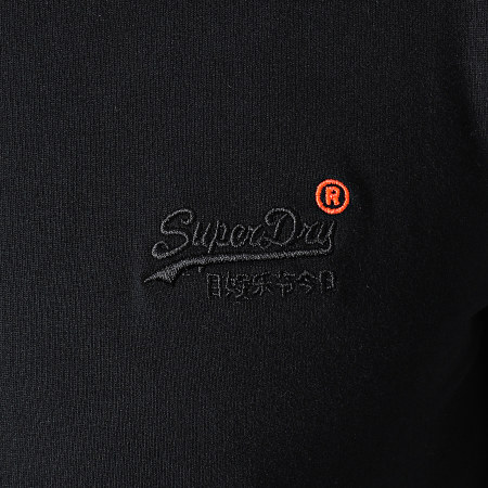 Superdry - Tee Shirt Manches Longues OL Vintage Embroidered M6010119A Noir