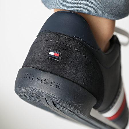 Tommy Hilfiger - Baskets Corporate Material Mix Cupsole 2665 Desert Sky