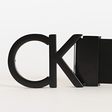 Calvin Klein - Ceinture Adjustable Textured 6000 Noir
