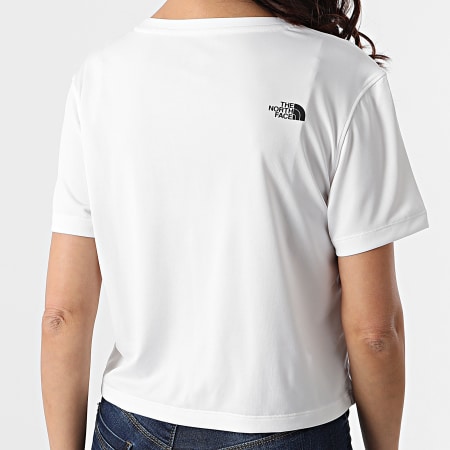 The North Face - Tee Shirt Crop Femme TNL SW3F Blanc