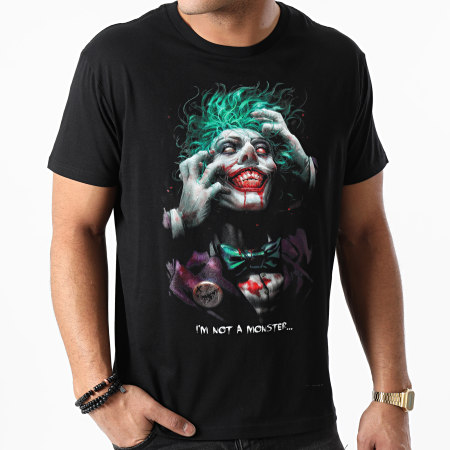 DC Comics - Tee Shirt The Joker MEJOKERTS008 Noir