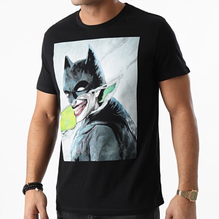 DC Comics - Tee Shirt MEJOKERTS009 Noir