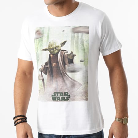 Star Wars - Tee Shirt MESWCLATS001 Blanc