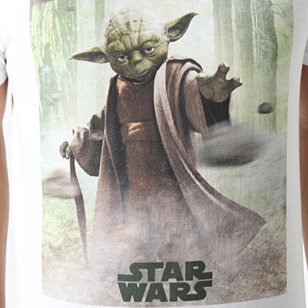Star Wars - Tee Shirt MESWCLATS001 Blanc