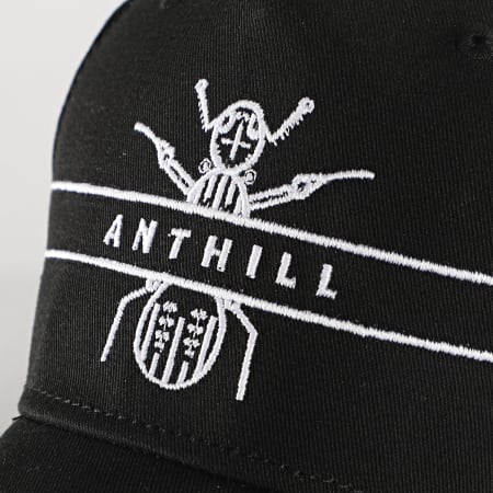 Anthill - Gorra Logo Negro Blanco