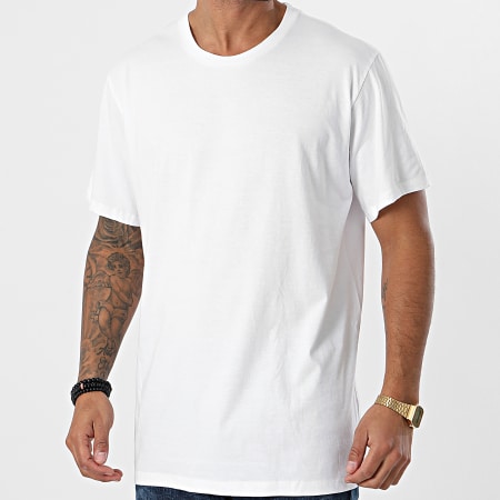 Calvin Klein - Lot De 3 Tee Shirts 4011E Blanc