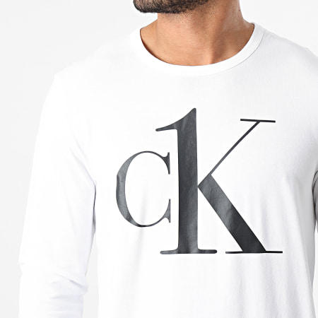 Calvin Klein - Tee Shirt Manches Longues 2017E Blanc