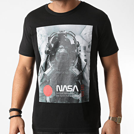 NASA - Tee Shirt Chimp In Space Noir