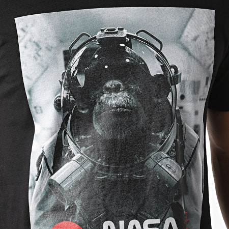 NASA - Tee Shirt Chimp In Space Noir