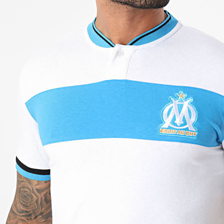 OM - Polo Manches Courtes M19008 Blanc