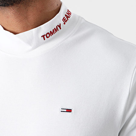 Tommy Jeans - Tee Shirt Manches Longues 9411 Blanc