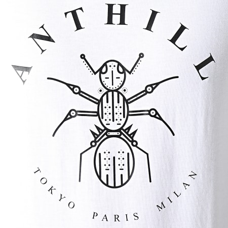 Anthill - Maglietta con logo bianco