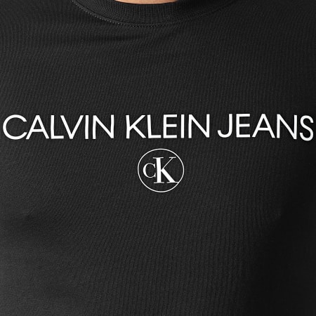 Calvin Klein - Tee Shirt Archive Logo 6477 Noir