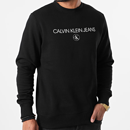 Calvin Klein - Sweat Crewneck Archive Logo 6683 Noir