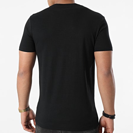 Calvin Klein - Tee Shirt Shiny Tonal Institutional 6659 Noir