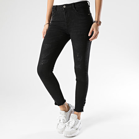 Jean skinny femme noir cheap