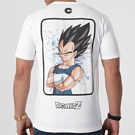 Dragon Ball Z - Tee Shirt Selfie Vegeta Blanc
