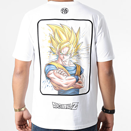 Dragon Ball Z - Maglietta bianca Goku Selfie