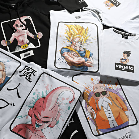 Dragon Ball Z - Camiseta Selfie Goku Blanca
