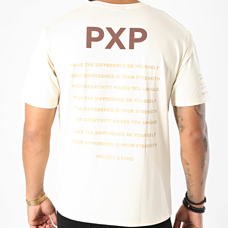 Project X Paris - Tee Shirt 2010140 Beige