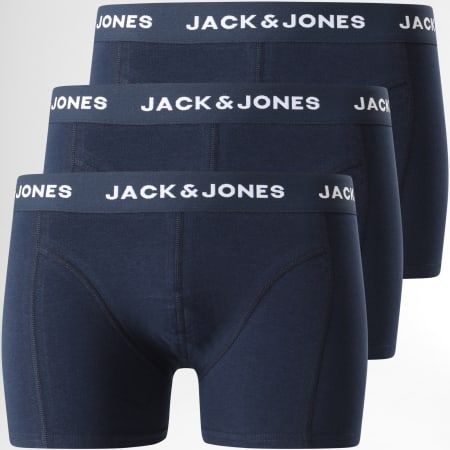 Jack And Jones - Pack De 3 Boxers Anthony Azul Marino