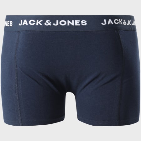 Jack And Jones - Lot De 3 Boxers Anthony Bleu Marine