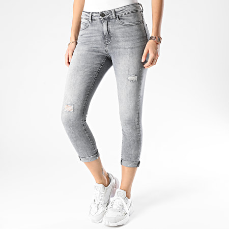 Noisy May - Jean Skinny Femme Lucy Gris