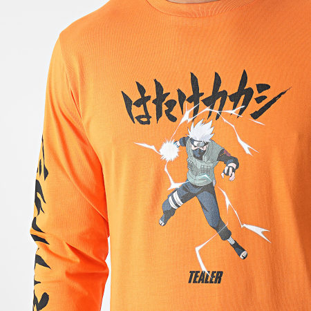 Tealer - Tee Shirt Manches Longues Kakashi Orange