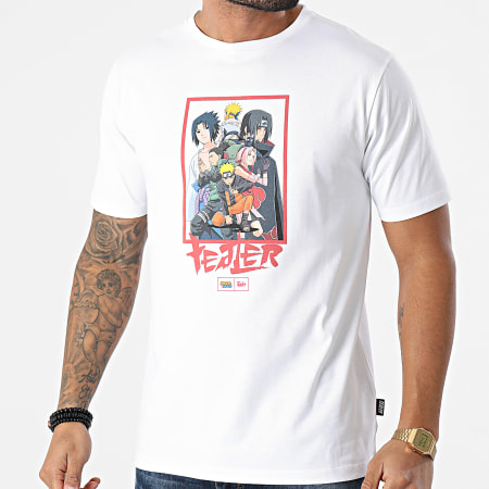 Tealer - Tee Shirt Naruto Family Blanc