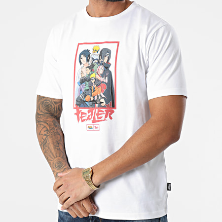 Tealer - Tee Shirt Naruto Family Blanc