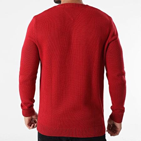 Tommy Jeans - Pull Essential 8801 Rouge