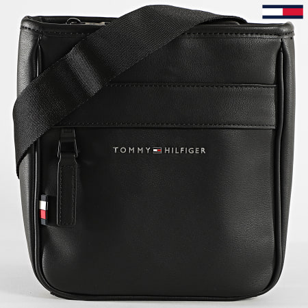 Tommy Hilfiger - Sacoche Elevated PU Mini Crossover 6704 Noir